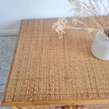 Rattan chest of drawers circa 1960s