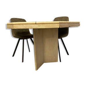 table à manger en marbre