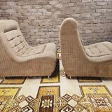 Pair of vintage 70s armchairs