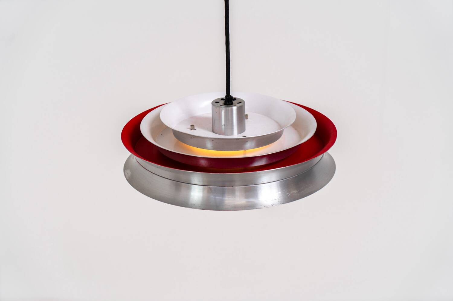 Luminaire suspendu « Trava » de Carl Thore pour Granhaga (Suède - années 1960).