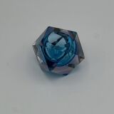 Pair of Artisanal Murano 'Sommerso' Glass Vases, 1960s