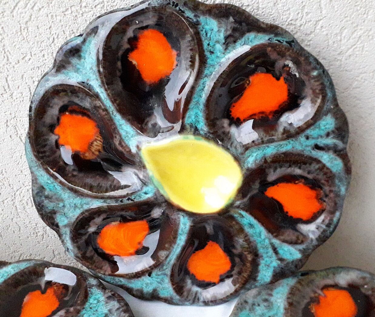 Vallauris oyster plates