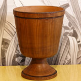 Terracotta pot cache, imitation wood