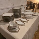 Limoges porcelain service.