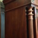 Antique mirror cabinet
