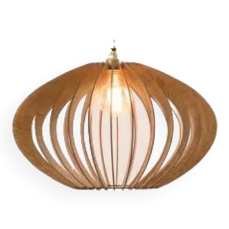 Suspension en bois | suspension | lustre en bois moderne | lampe suspendue |