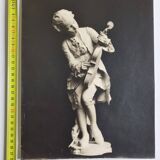 Old photograph by Eugène Fiorillo after Louis Ernest Barrias, Mozart, silver print