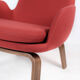 Easy chair with legs of walnut of Danish design for Normann Copenhagen