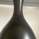 Matte black vase