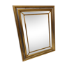 Mirror in gold and silver color