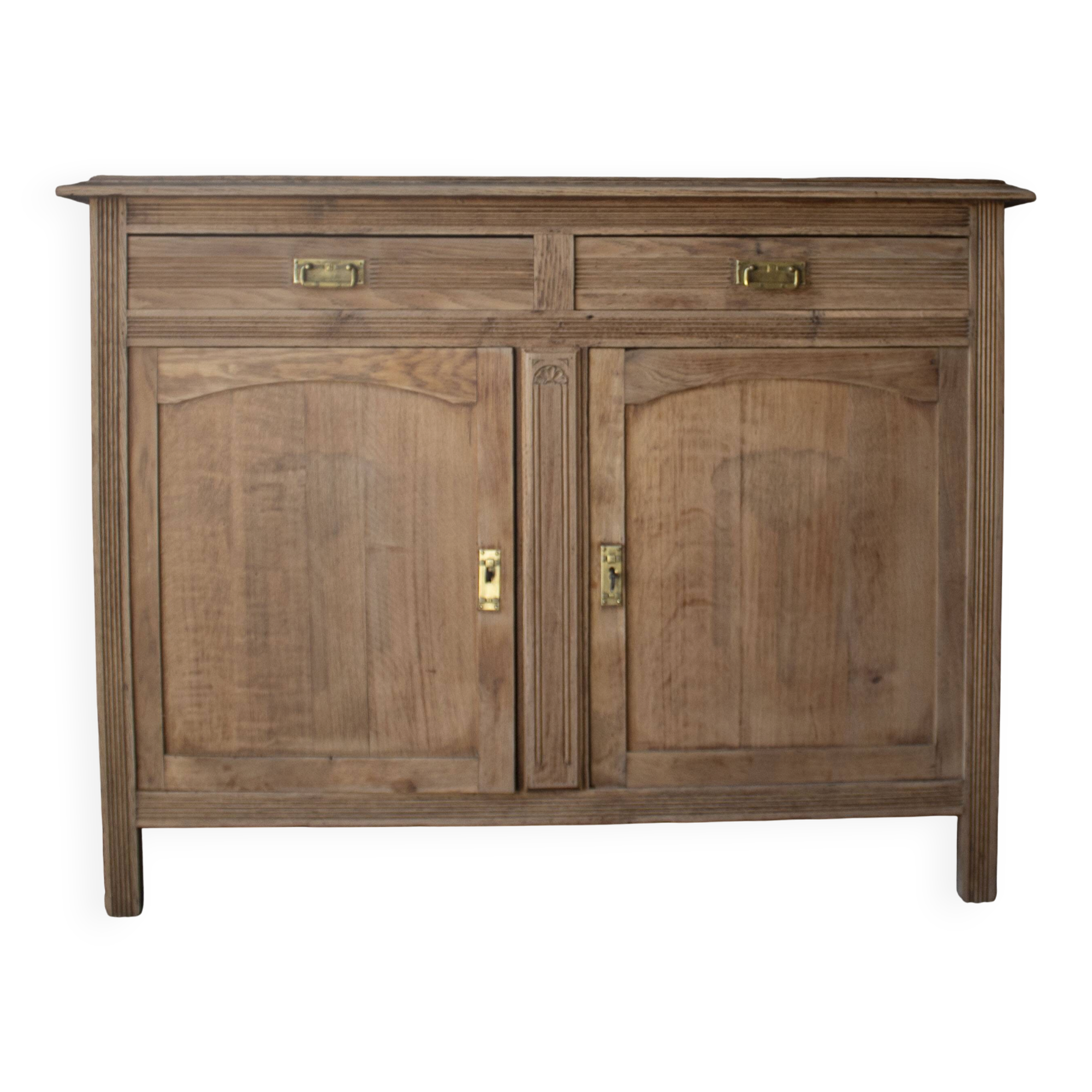 Vintage oak grand buffet