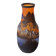 Vintage style Gallé '900 multicoloured decorative glass vase