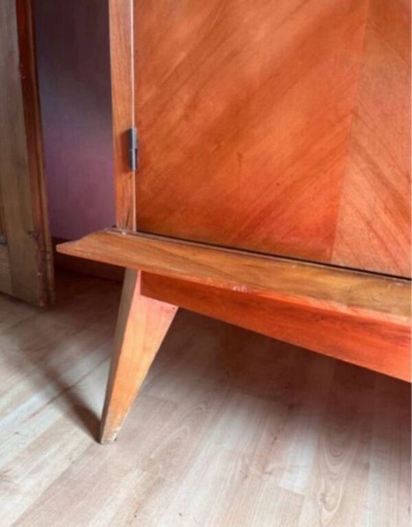 Bibliothèque vitrine étagère vintage 1950/60