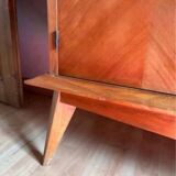 Bookcase display case vintage shelf 1950/60