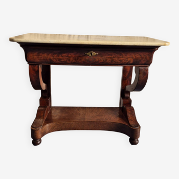 Mahogany console