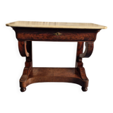 Mahogany console