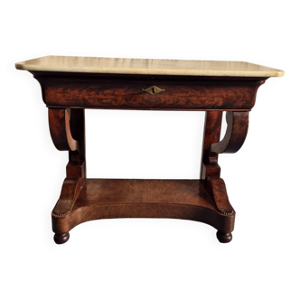 Mahogany console