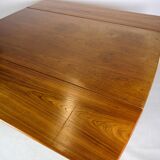 Desk Made In Teak Wood, Unique Design, Finnish From 1960s