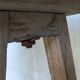 Pair of antique oak benches