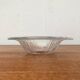 Set of 4 vintage Swedish glass bowls with floral design by Ann Wärff for Kosta Boda.