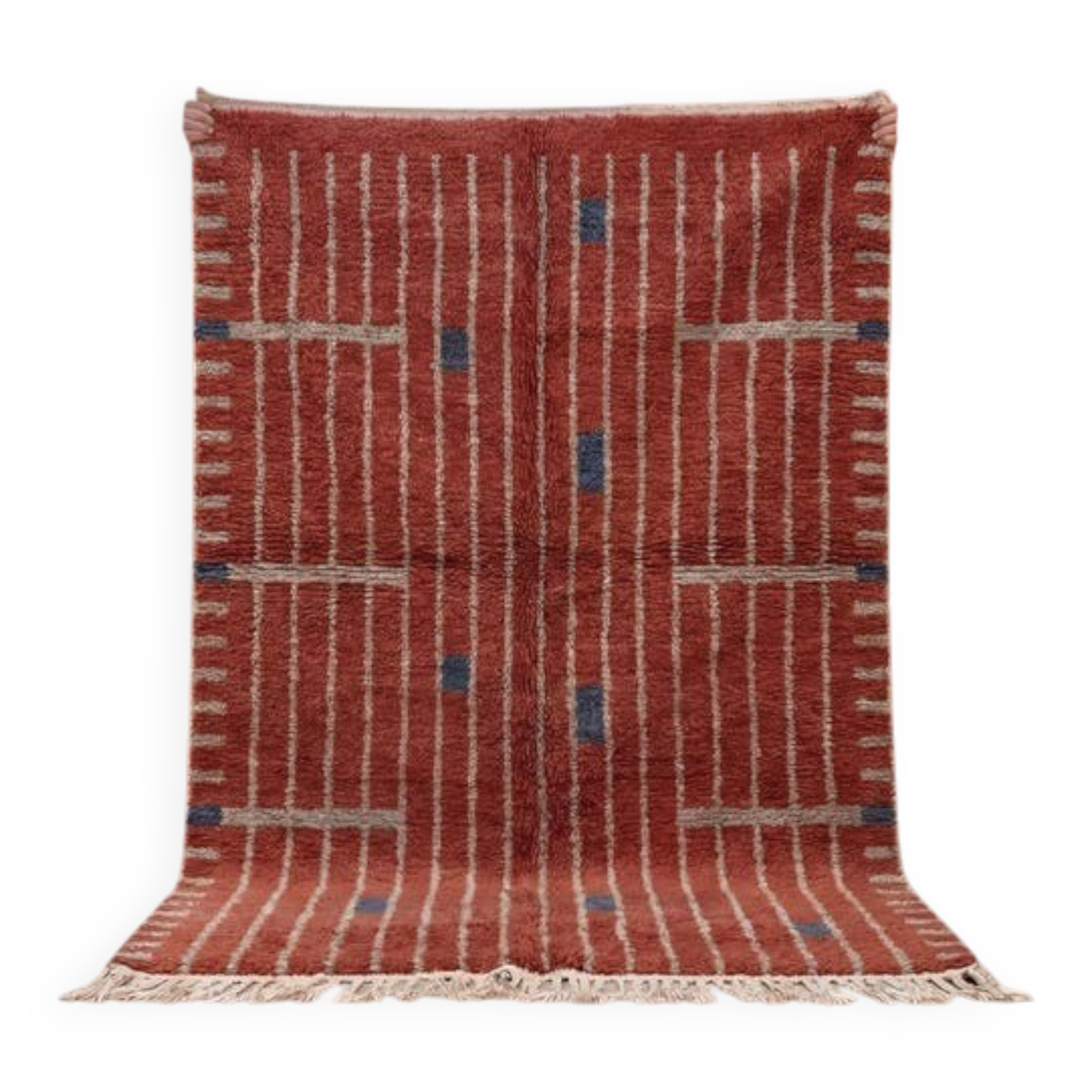 Traditional handwoven Berber rug size 200/300 cm