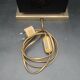 Table lamp the dolphin pagoda 1970 vintage melamine lacquered and brass heron