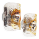 Pair of 1970's Murano glass wall sconces by AV Mazzega - 2 pairs available