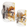 Pair of 1970's Murano glass wall sconces by AV Mazzega - 2 pairs available