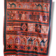 Rare old carpet hanging nomadic Berber kilim, 240 x 190