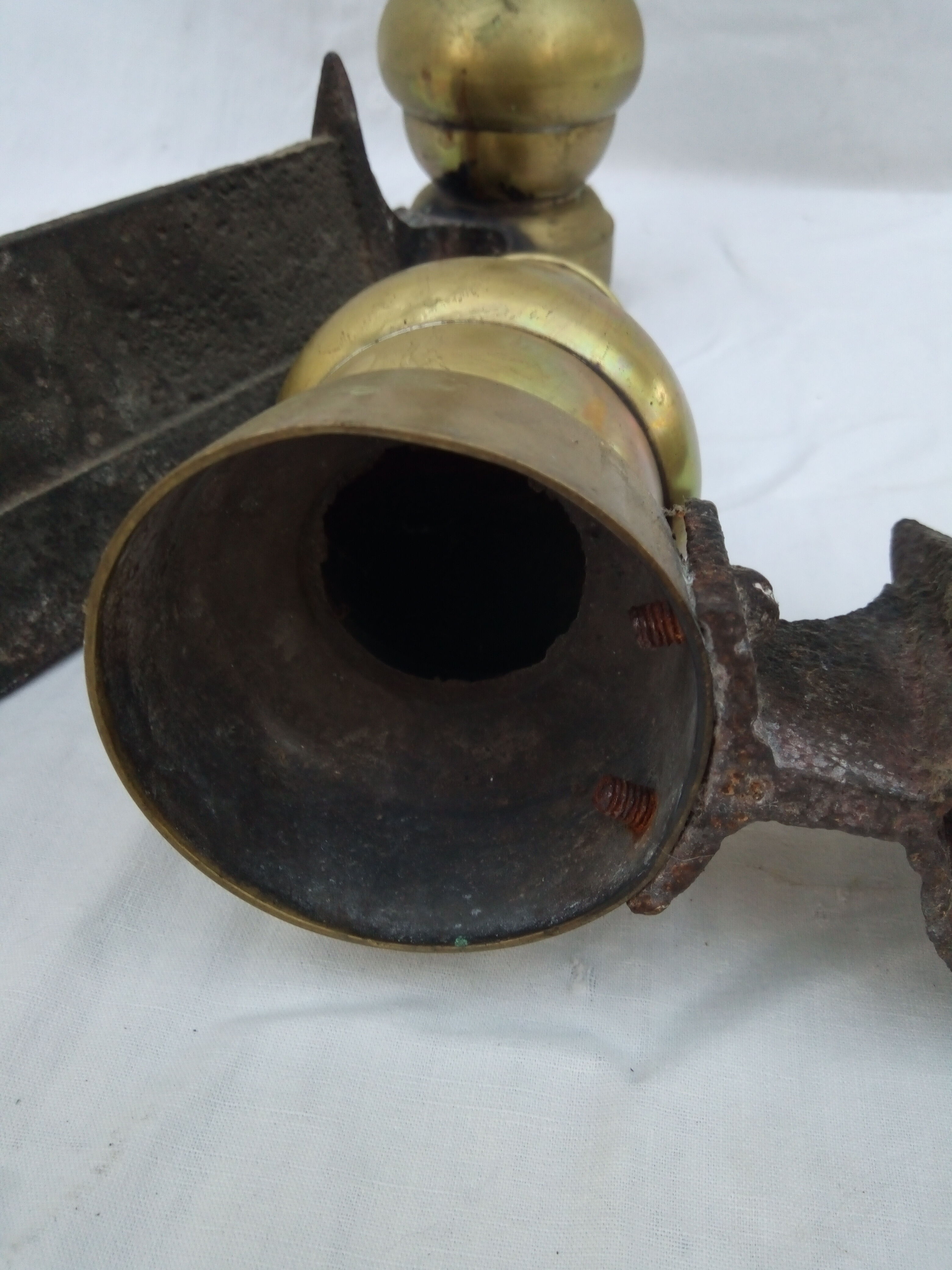 Pair of Louis Philippe period bronze channels