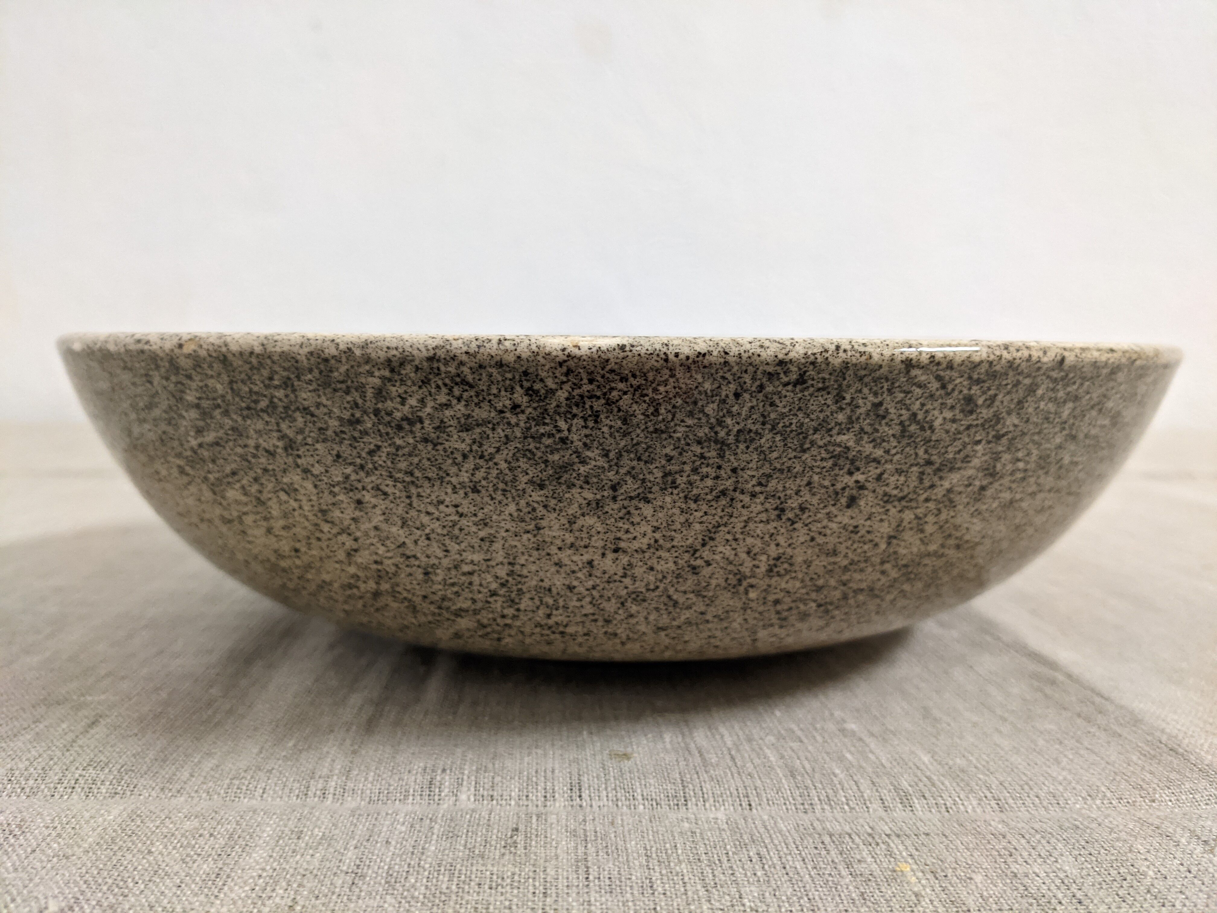 Hollow earthenware dish signed Gehel 50s/60s