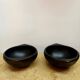 Pair of pottery bowls from La Chamba, Colombia