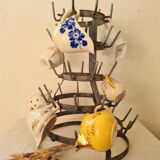 Antique bottle hedgehog