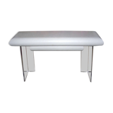 Linen and lucite console