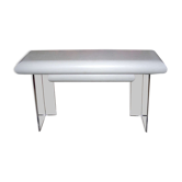 Linen and lucite console