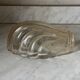 Vintage smoked glass shell wall light