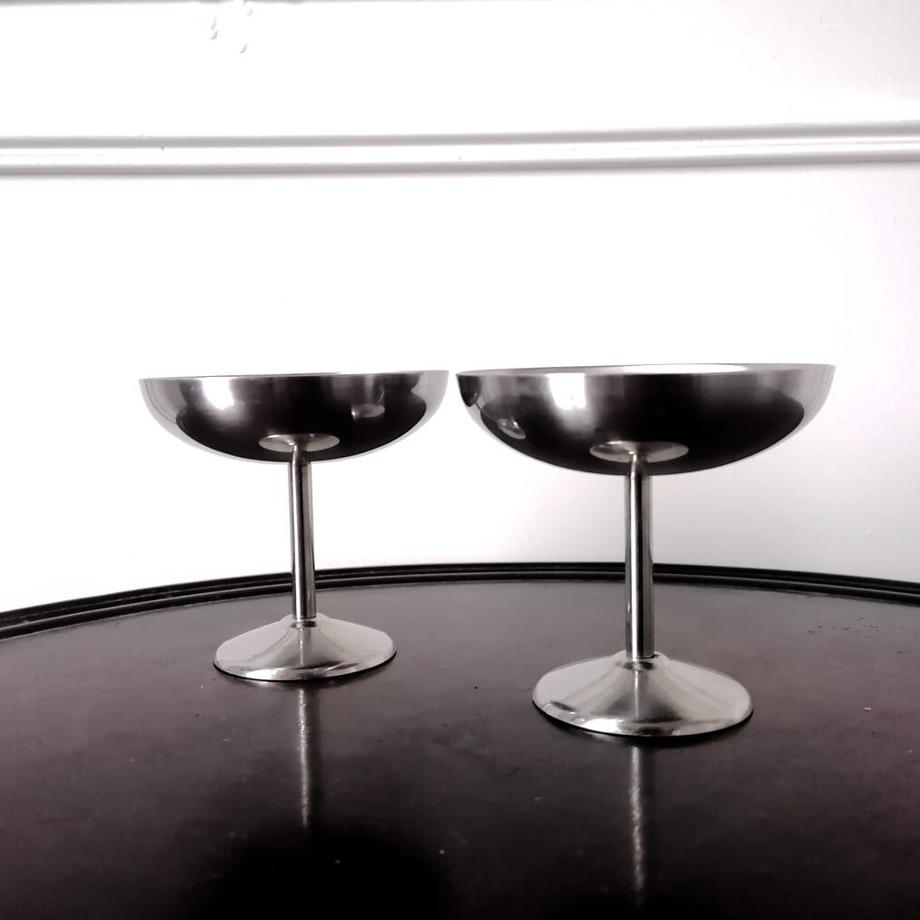 Guy degrenne ice cups 1970