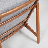 Midcentury Danish sofa set in oak and teak by Tove & Edvard Kindt-Larsen for France & Daverkosen - w