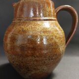 Pyrite stoneware pitcher from the 60s-70s, 20th century ceramic