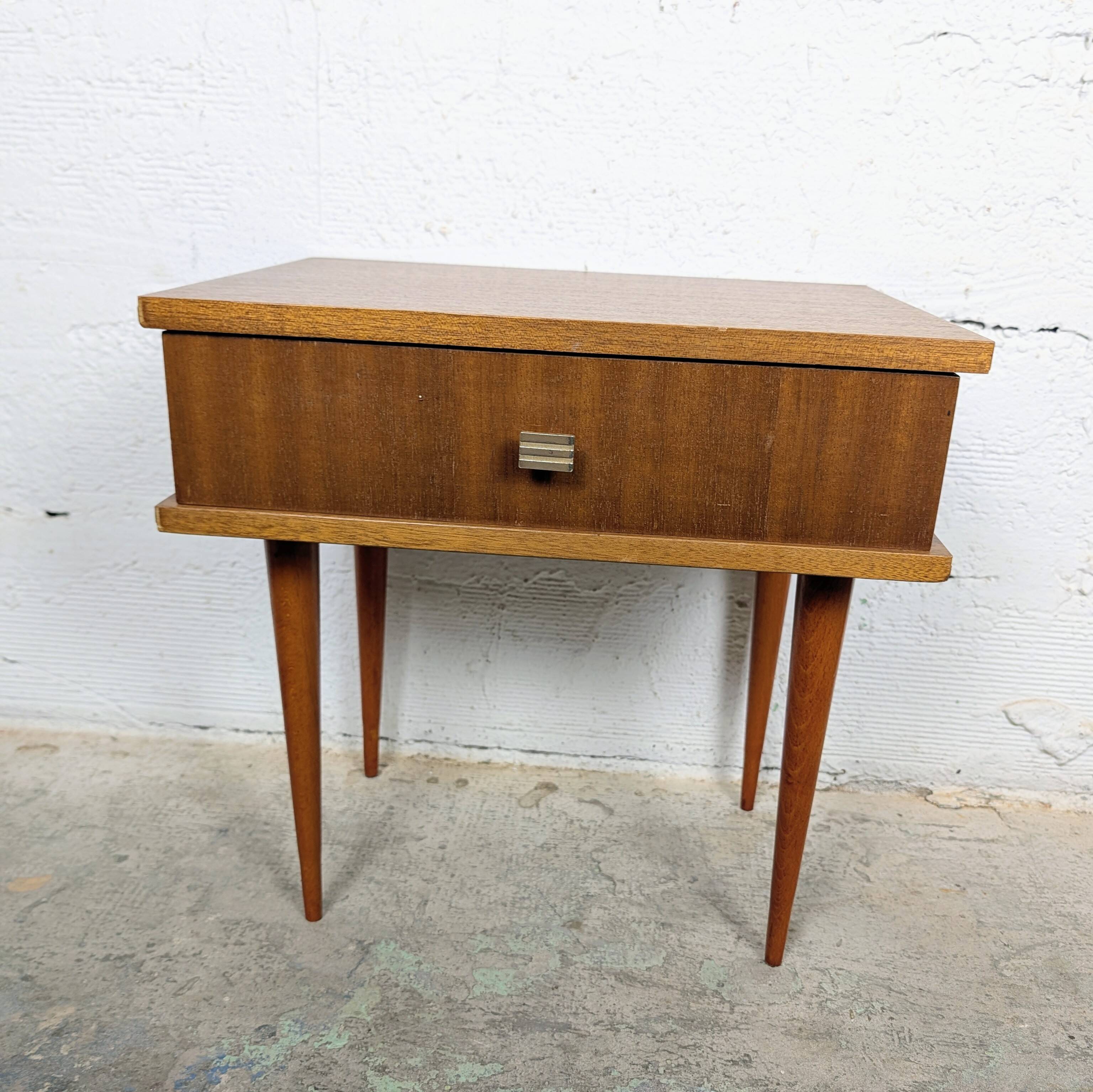 Vintage bedside table