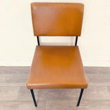 Set of 4 chairs model P60 by A. Philippon and J. Lecoq edited by Airborne.
