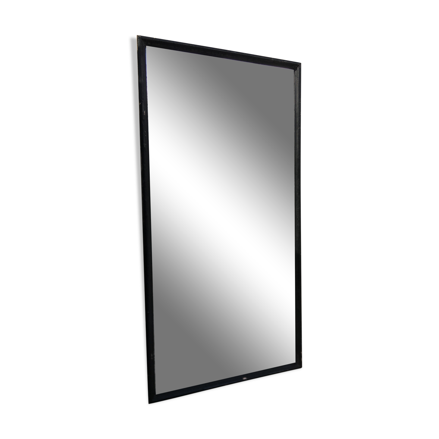 Black frame mirror - 190x96cm