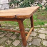 Antique oak farmhouse table