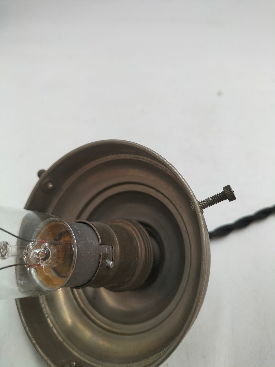 Art Deco glass suspension