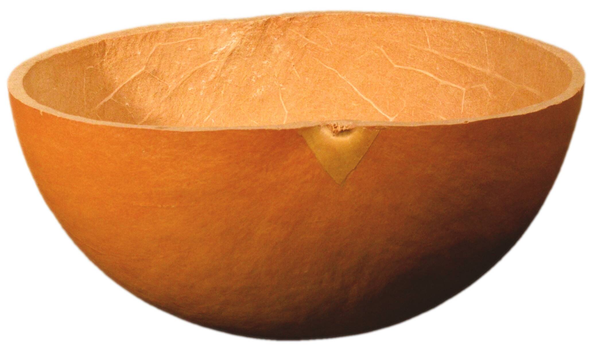 Set of 3 half gourds, sourced from West Africa, 24 – 27 – 30cm.