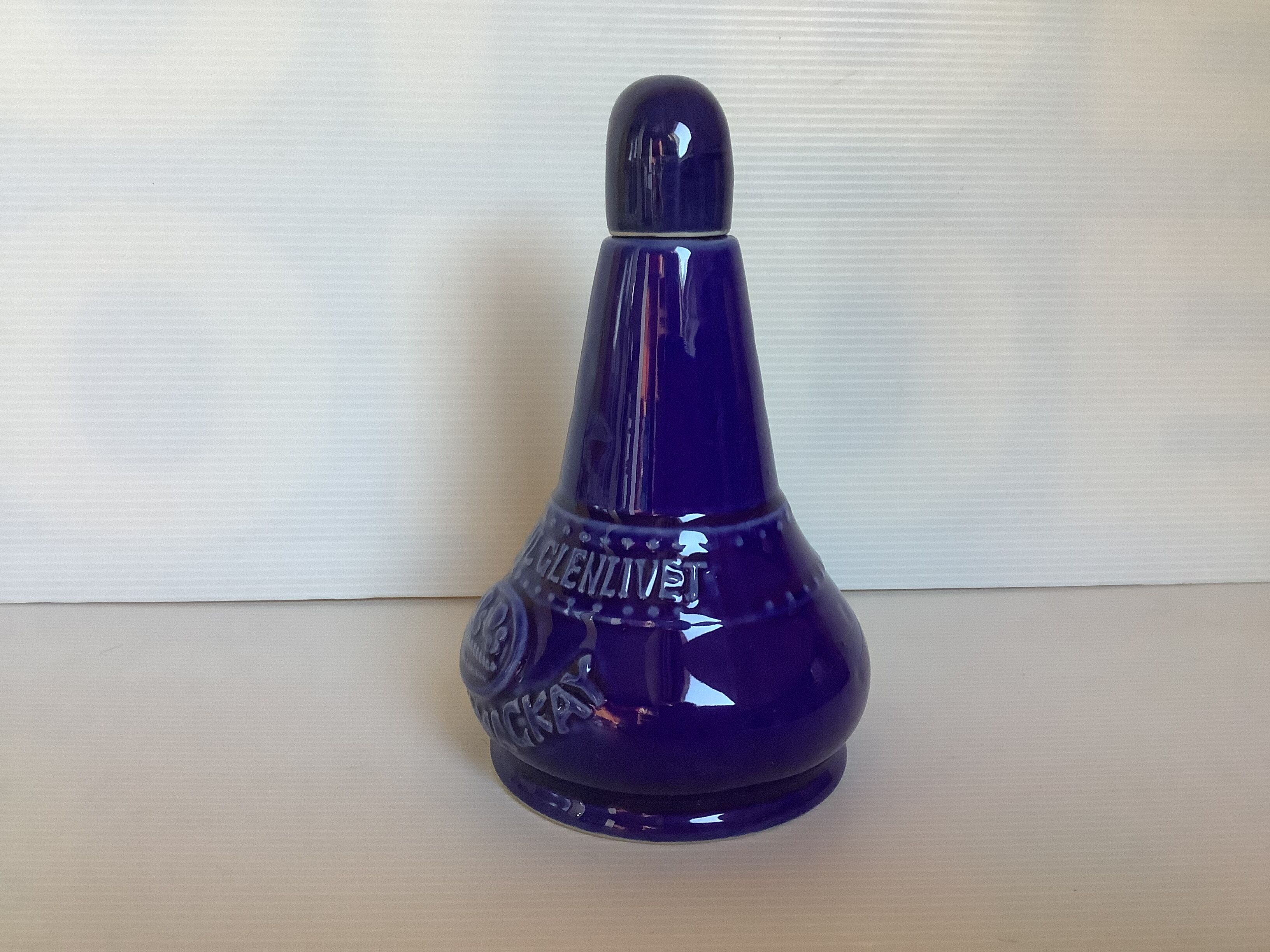 Blue bottle Tomintoul Glenlivet Whyte and Mackay