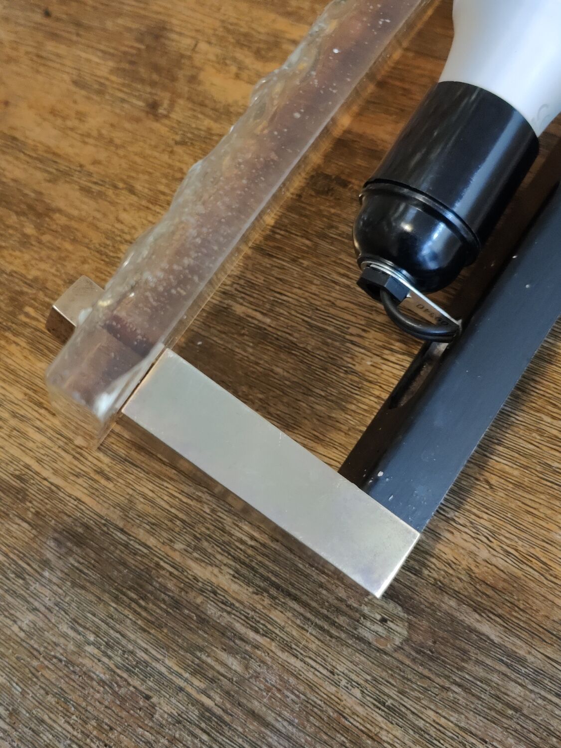 Pair of large Dallux wall lights attributed to Pierre Disderot.