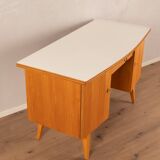 Freestanding Wooden Desk, 1950s