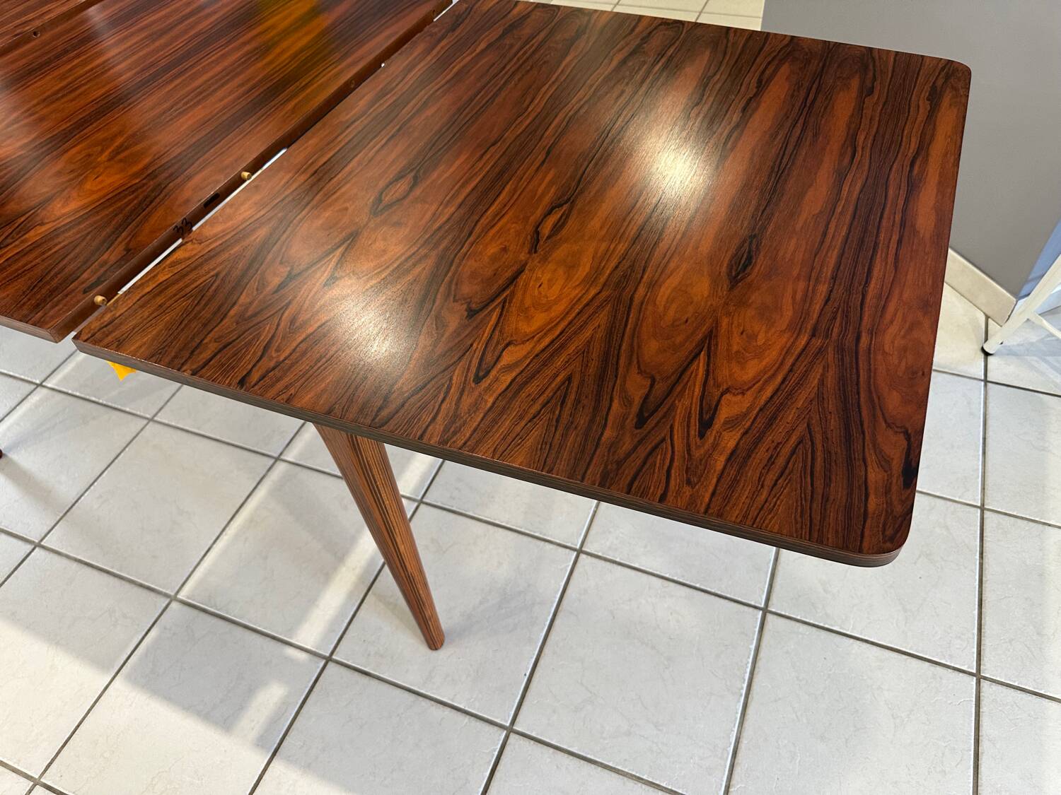 Table extensible en palissandre de style scandinave, 1970