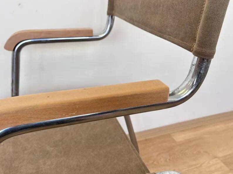 Karel ORT Chrome Bauhaus Chair by Hynek Gottwald - 1930
